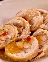 Chilled French Chicken Roulade Aged with Cognac & Rice Wine